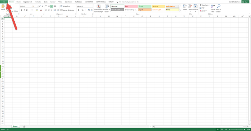 File Excel Spreadsheet Screenshot